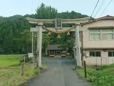 須波神社の鳥居
