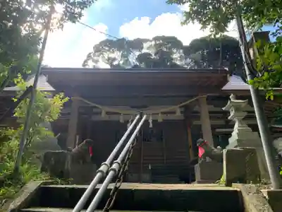 宮谷八幡神社の本殿・本堂