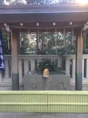 福徳神社（芽吹稲荷）の手水舎