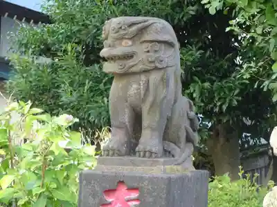 諏訪神社の狛犬