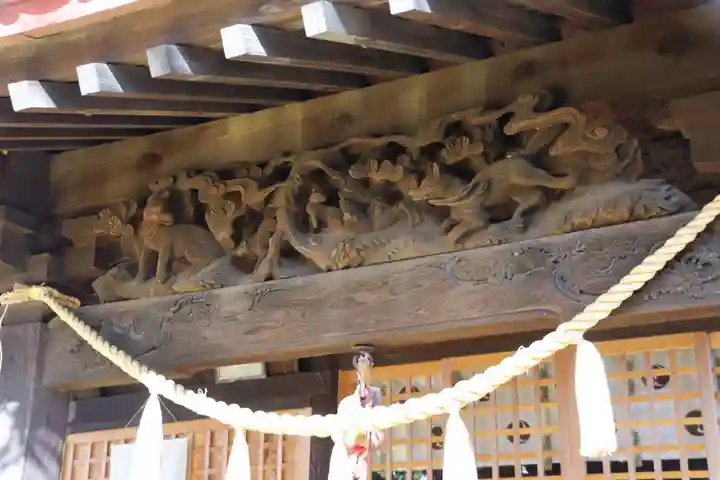 晴門田神社の本殿・本堂
