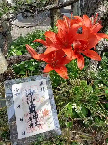沙沙貴神社の御朱印