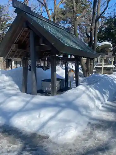 新琴似神社の手水舎