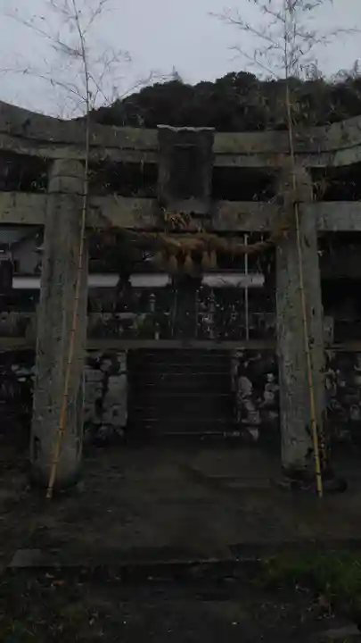 上宮神社の鳥居