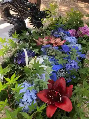 神館神社の手水舎