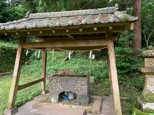 手力雄神社の手水舎