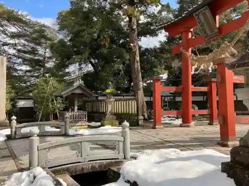 青海神社の鳥居