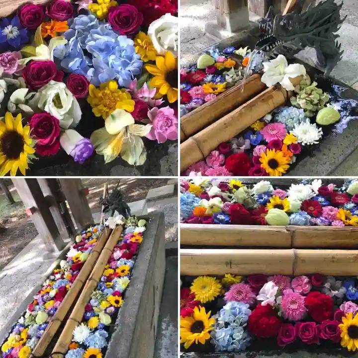 札幌護國神社の手水舎