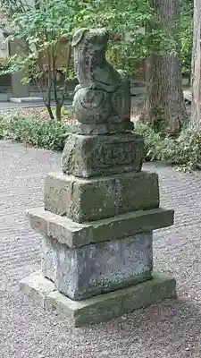 旭川神社の狛犬