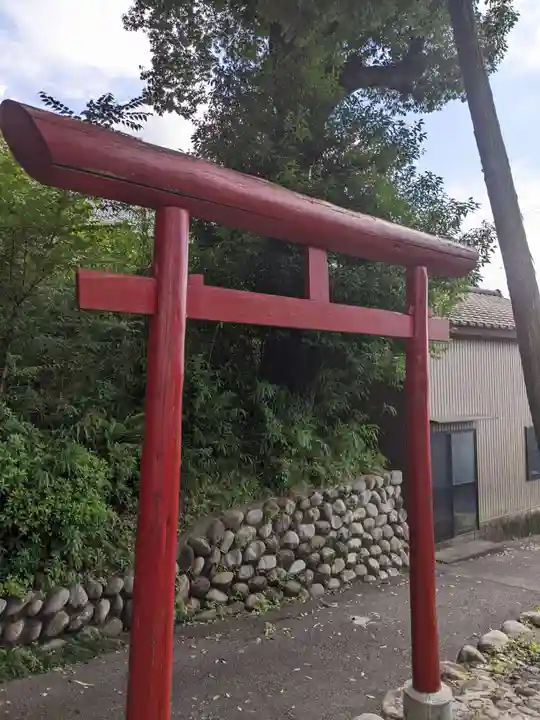 針綱神社 御旅所の鳥居