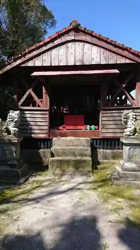 八幡神社の本殿・本堂