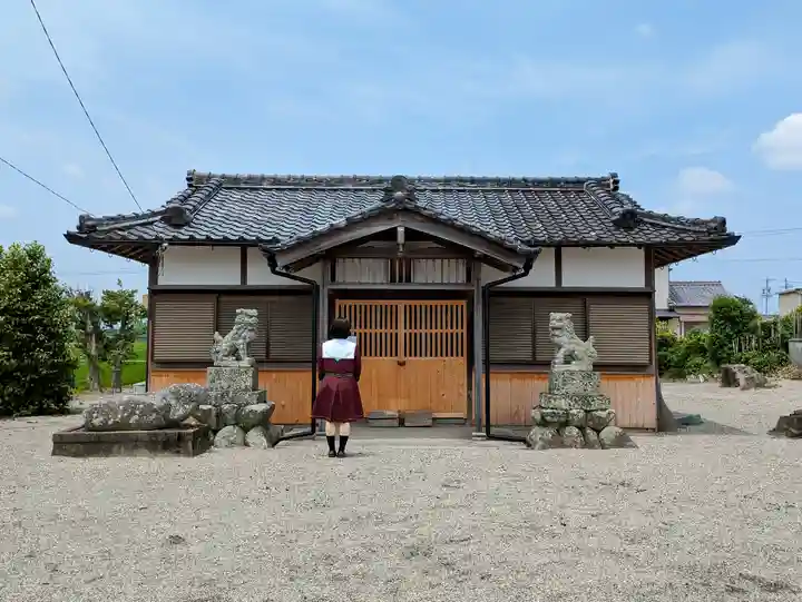 名残天神の本殿・本堂