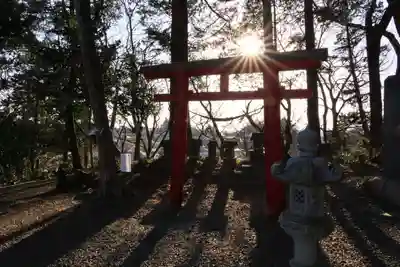 阿久津「田村神社」（郡山市阿久津町）旧社名：伊豆箱根三嶋三社の末社・摂社