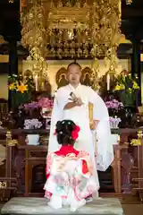 本妙寺の七五三参