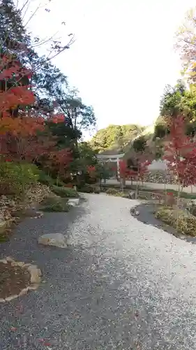 大縣神社の庭園