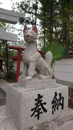 正ノ木稲荷 稲積神社の狛犬