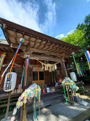 滑川神社 - 仕事と子どもの守り神(福島県)