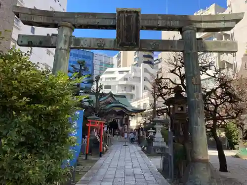 平河天満宮の鳥居