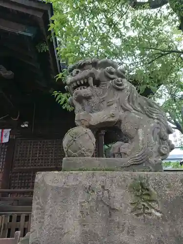 阿邪訶根神社の狛犬