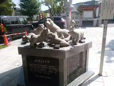 西野神社の狛犬