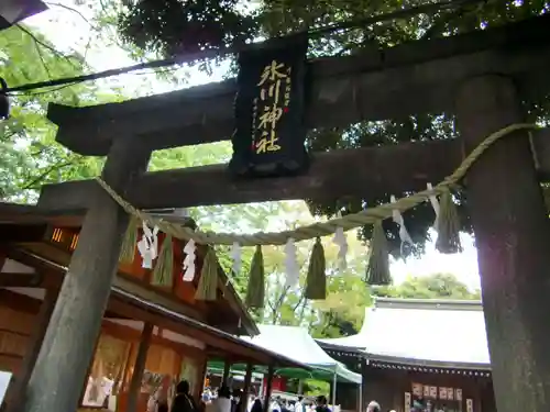 川越氷川神社の鳥居