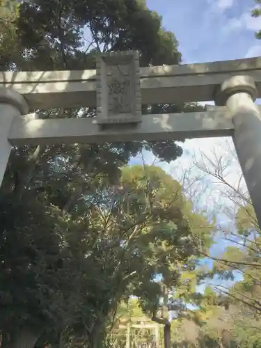 八剱社の鳥居