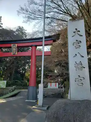 大宮八幡宮の鳥居