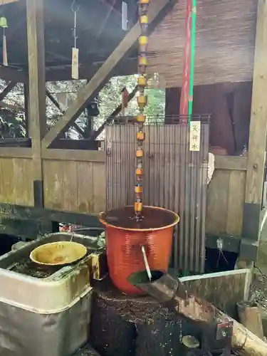 不動明王堂（不動明王の滝）の手水舎