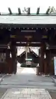 琴似神社の山門・神門