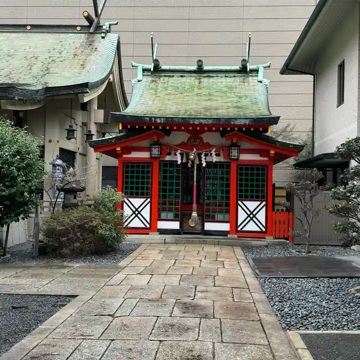 坐摩神社の本殿・本堂