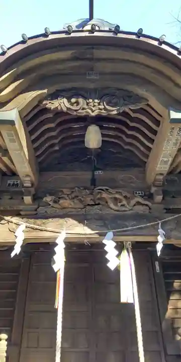 腰掛神社の芸術