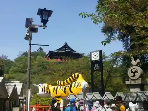 朝護孫子寺の狛犬