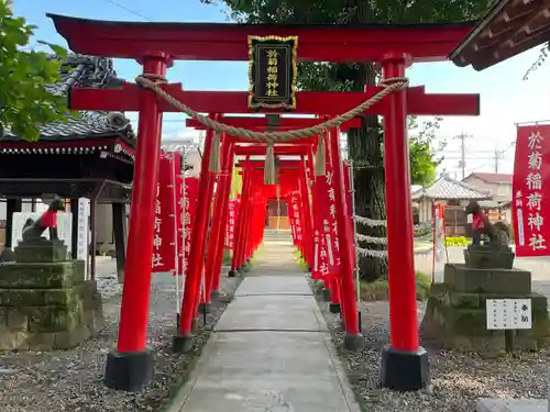 於菊稲荷神社(群馬県)