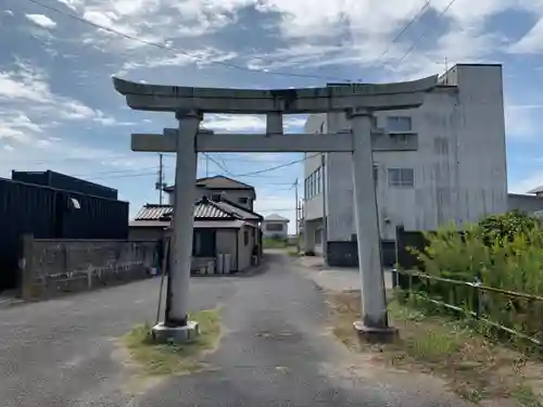 浅間神社の鳥居