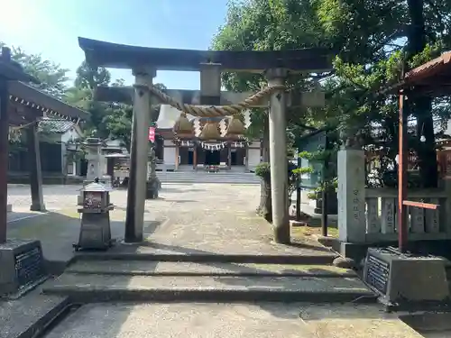 姉倉比賣神社の鳥居