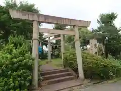 宗形社の鳥居