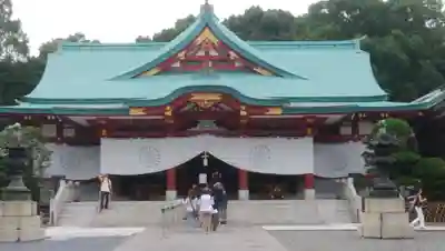 日枝神社の本殿・本堂