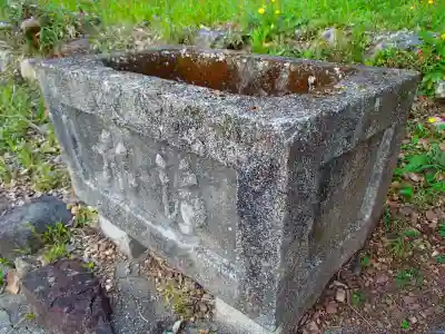 安櫻山御嶽神社の手水舎
