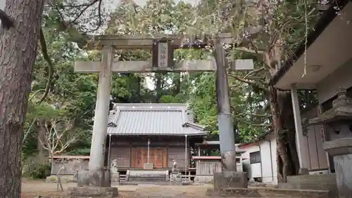 生岡神社の鳥居