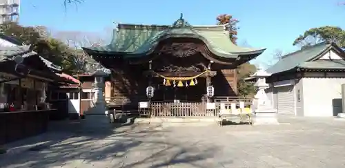 菊田神社の本殿・本堂