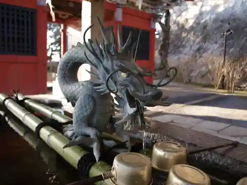 楽法寺（雨引観音）の手水舎