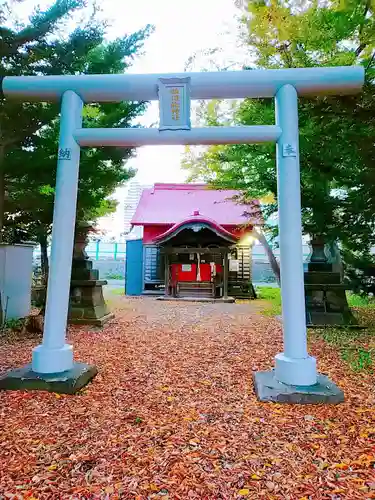 難得龍神社の鳥居