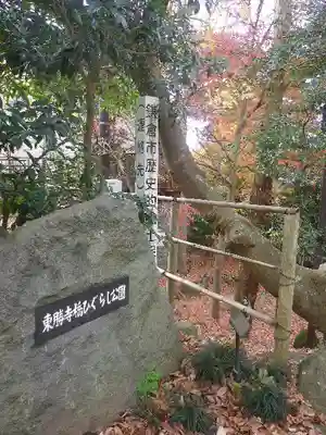 東勝寺跡の周辺