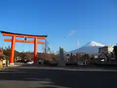 富士山本宮浅間大社の鳥居