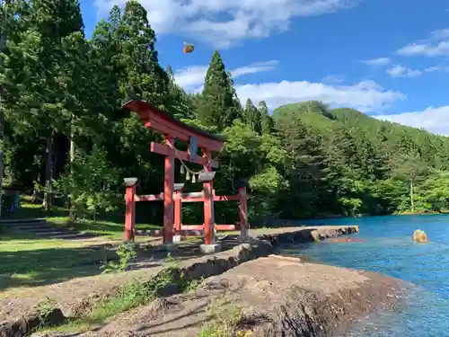 御座石神社の鳥居