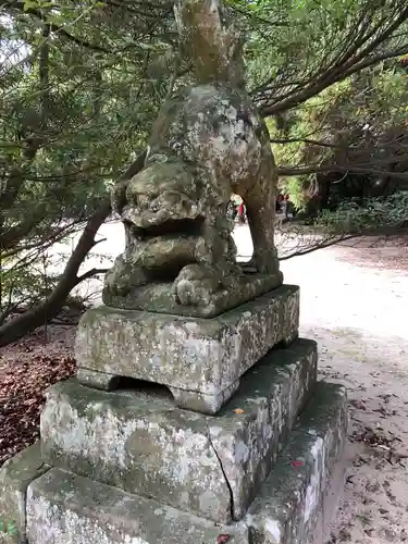 長浜神社の狛犬