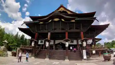 善光寺の本殿・本堂