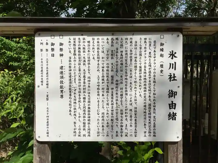 田島氷川社(埼玉県)