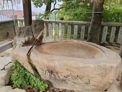 篠原嚴島神社の手水舎