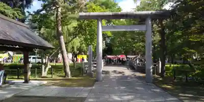 上川神社頓宮の鳥居